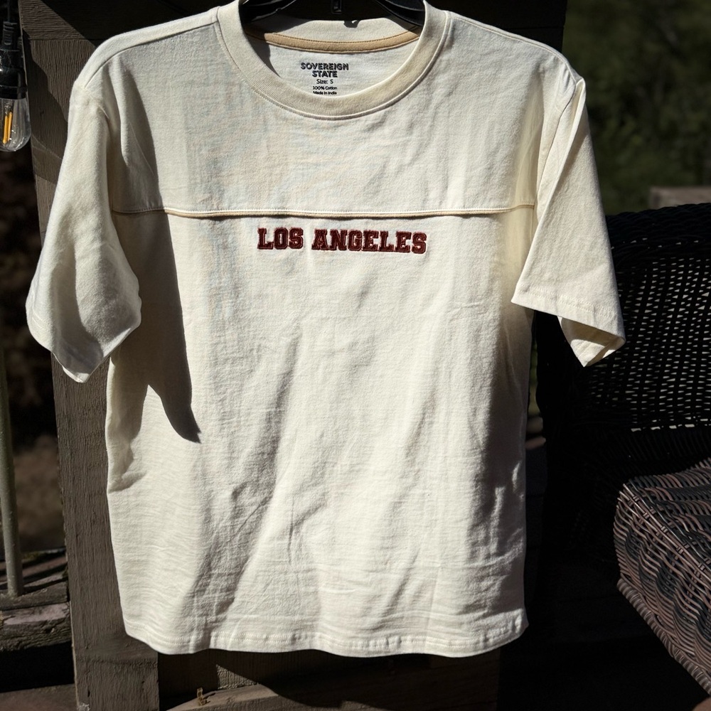 Los Angeles Graphic Cream Shirt